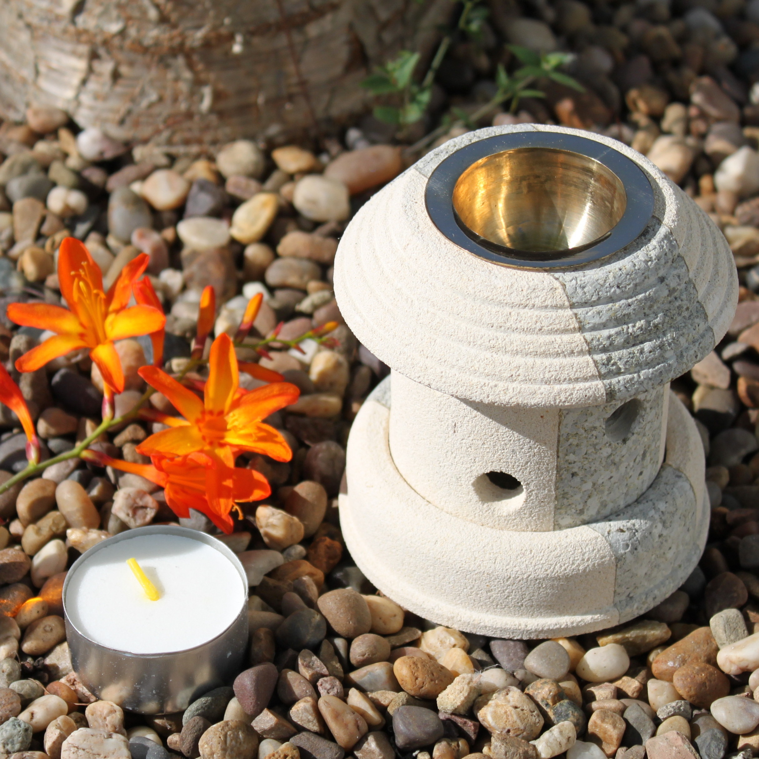 Stone Oil Burner – Combo Lantern 2 Stone Oil Burner – Combo Lantern