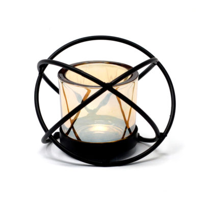 Centrepiece Iron Votive Candle Holder – 1 Cup Single Ball