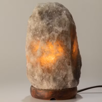 Grey Himalayan Salt Lamp – 1.5 – 2kg