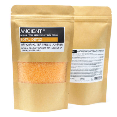 Aromatherapy Bath Potion in Kraft Bag – Total Detox