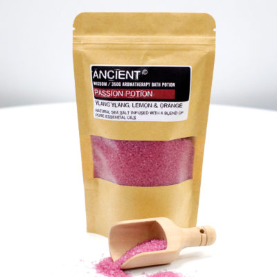 Aromatherapy Bath Potion in Kraft Bag – Passion