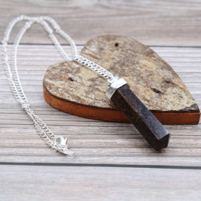Tigers Eye Classic Point Pendant