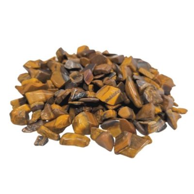 Tigers Eye Gemstone Chips 1KG