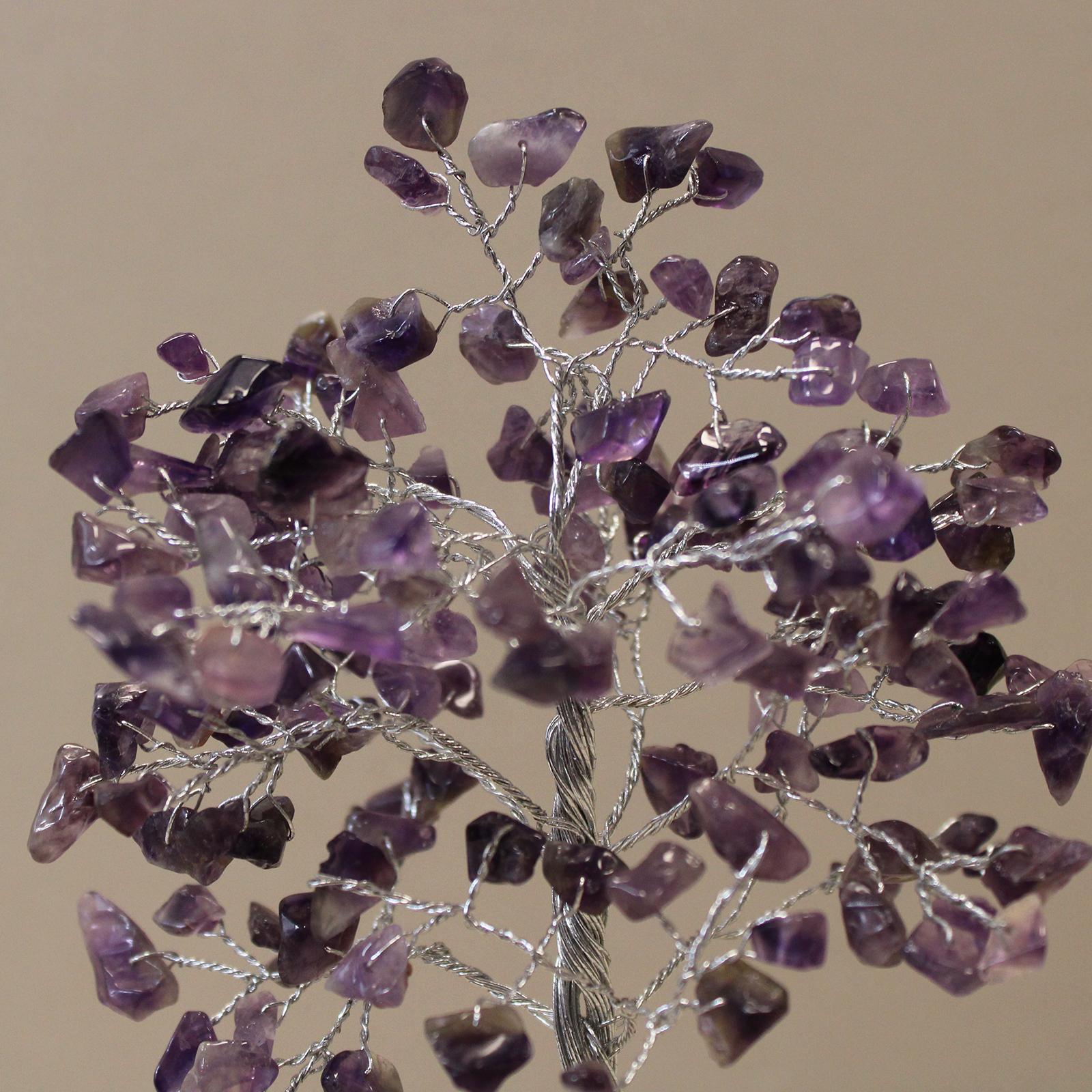Amethyst Gemstone Tree with Orgonite Base – 160 Stone 2 Amethyst Gemstone Tree with Orgonite Base – 160 Stone