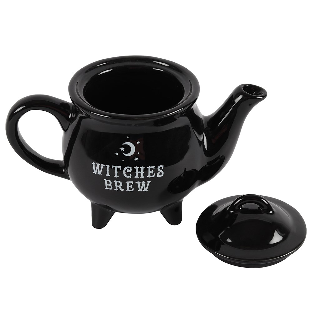 Witches Brew Ceramic Black Tea Pot 2 Witches Brew Ceramic Black Tea Pot