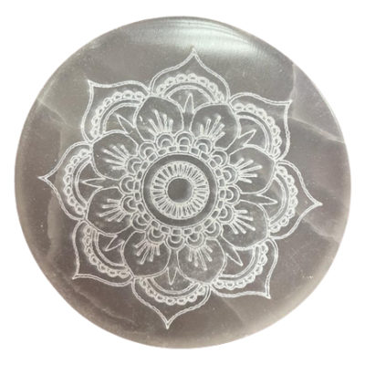 Medium Charging Plate –  Lotus Mandala
