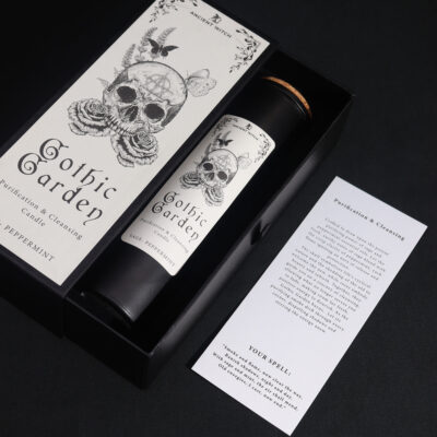 Ancient Witch Ritual Candle – Gothic Garden