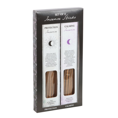 Set of 2 Calming & Protection Incense Sticks Sets