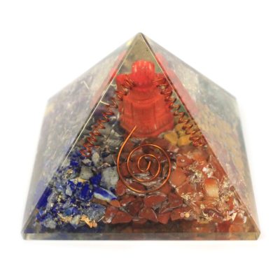 Large Orgonite Pyramid – Ganesh