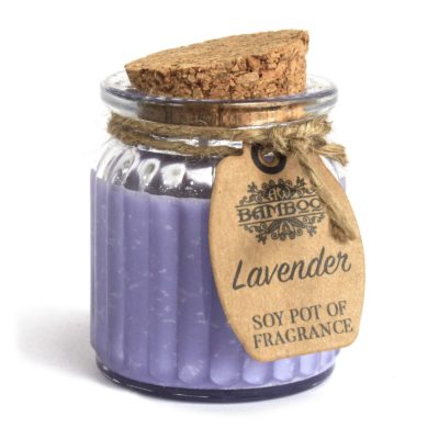 2 x Lavender Soy Pot of Fragrance Candles
