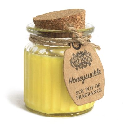 2 x Honeysuckle Soy Pot of Fragrance Candles