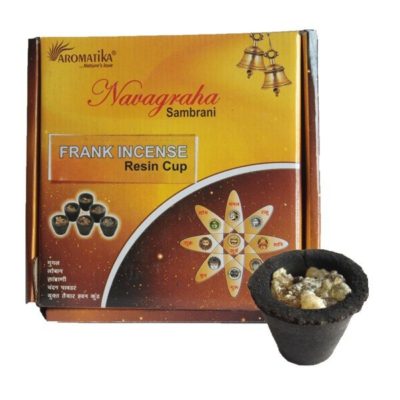 Box of 12 Resin Cups – Frankincense