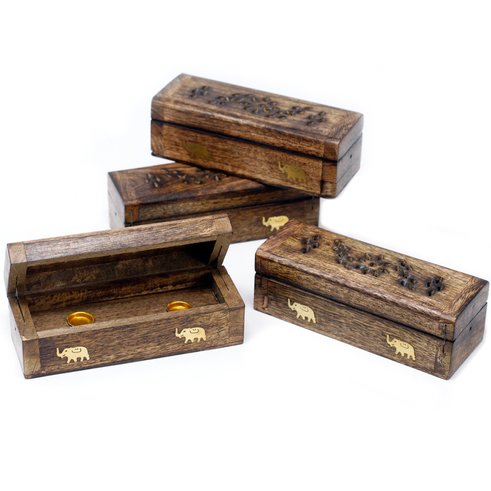 Incense Cone Smoke Box 6″ – Mango Wood Incense Cone Smoke Box 6″ – Mango Wood