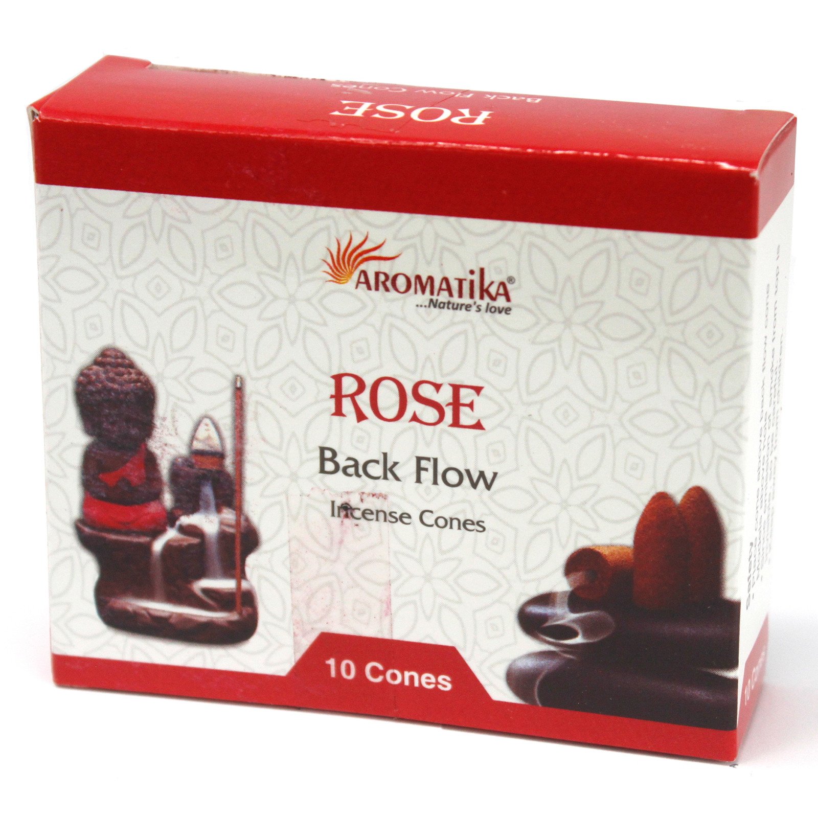 Aromatica Backflow Incense Cones – Rose Aromatica Backflow Incense Cones – Rose