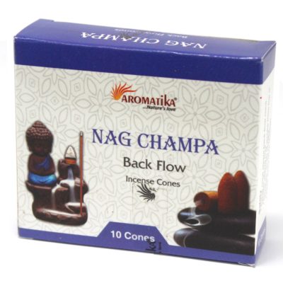 Aromatica Backflow Incense Cones – Nag Champa