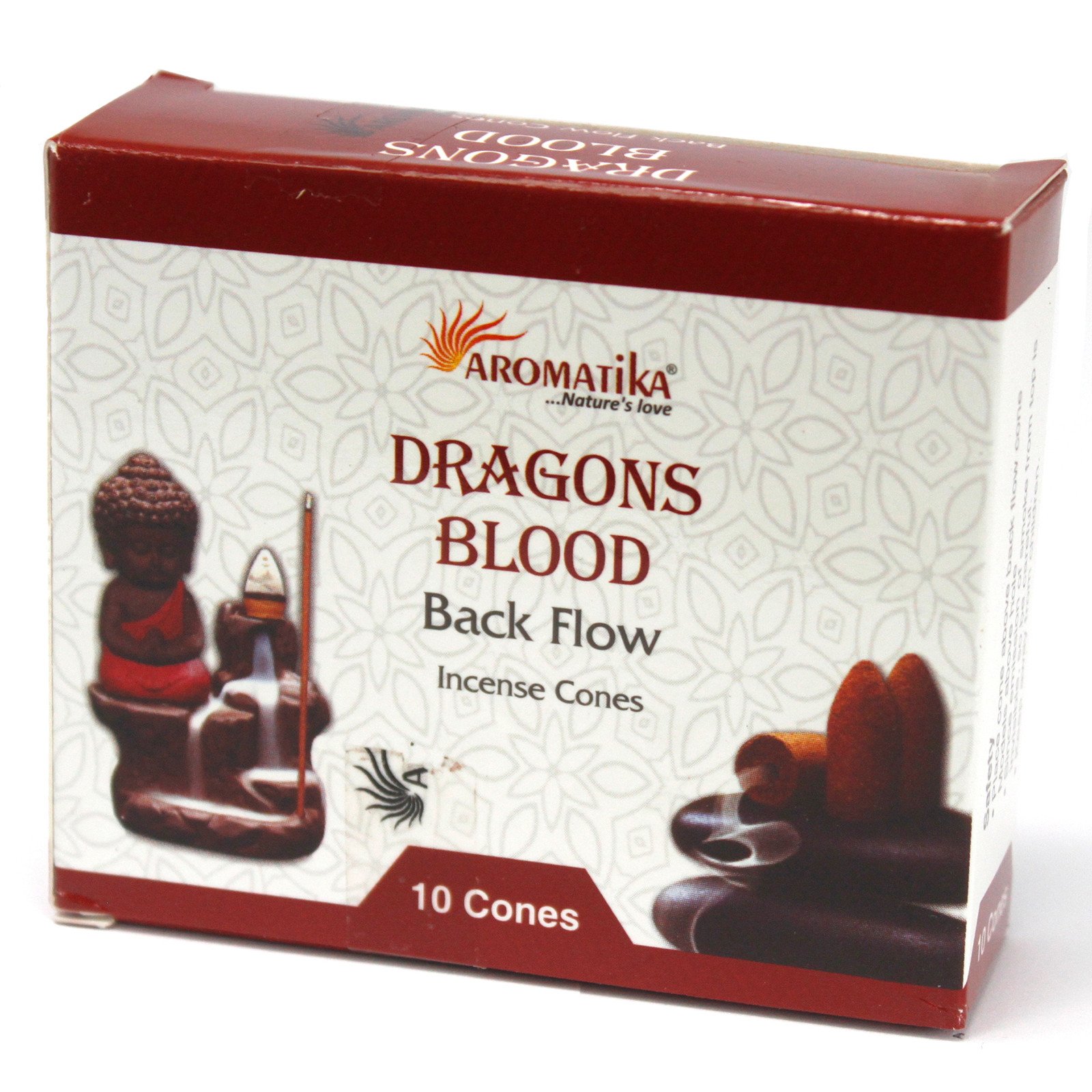 Aromatica Backflow Incense Cones – Dragons Blood Aromatica Backflow Incense Cones – Dragons Blood