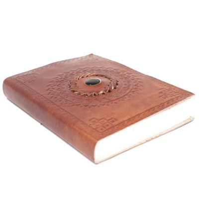 Leather Black Onyx Notebook