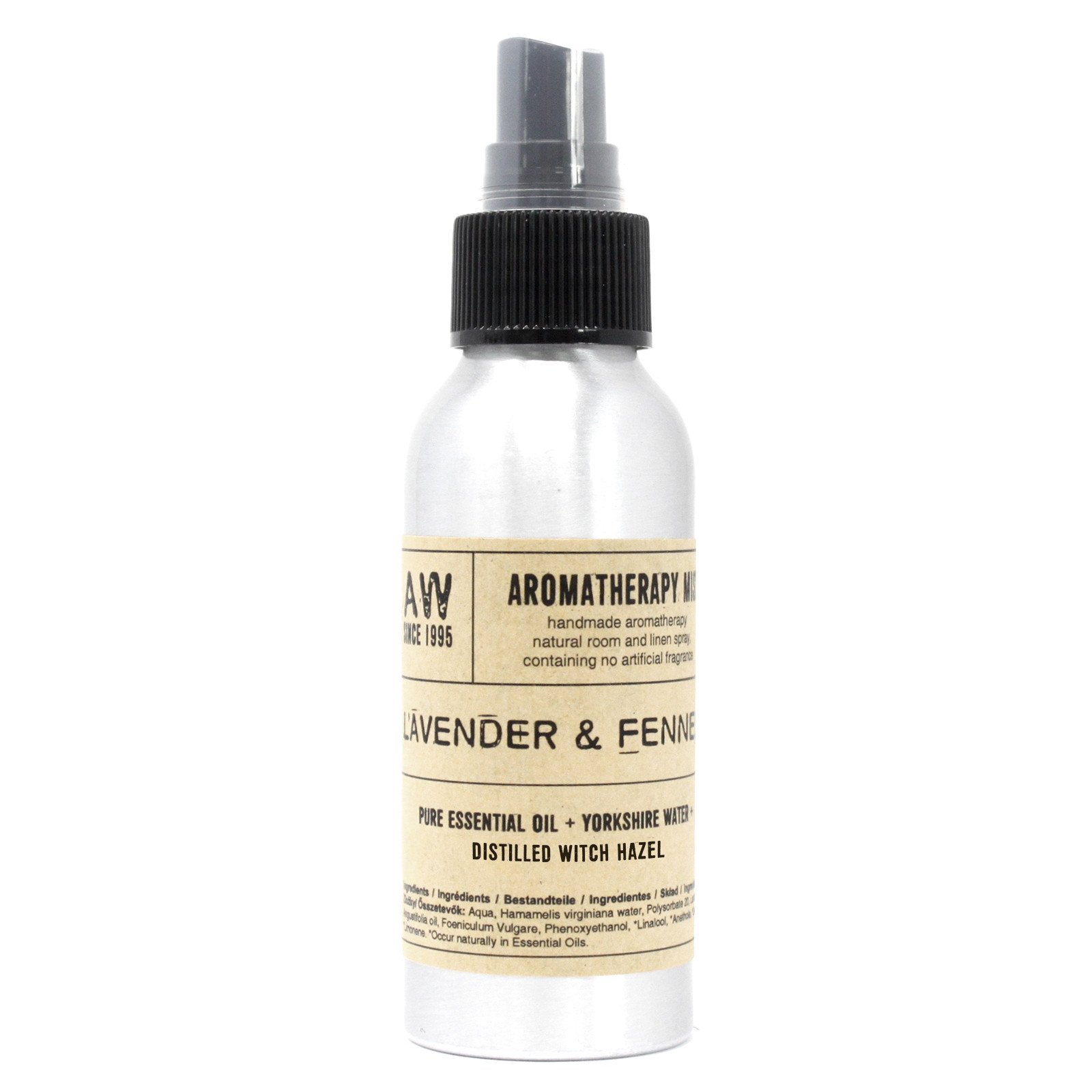 100ml Essential Oil Mist – Lavender & Fennel 100ml Essential Oil Mist – Lavender & Fennel