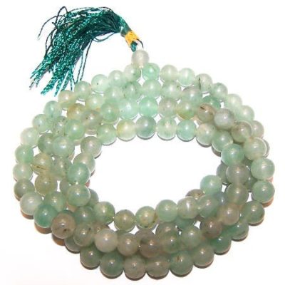 108 Bead Mala – Green Aventurine