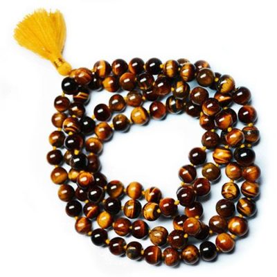 Tigers Eye Mala Beads