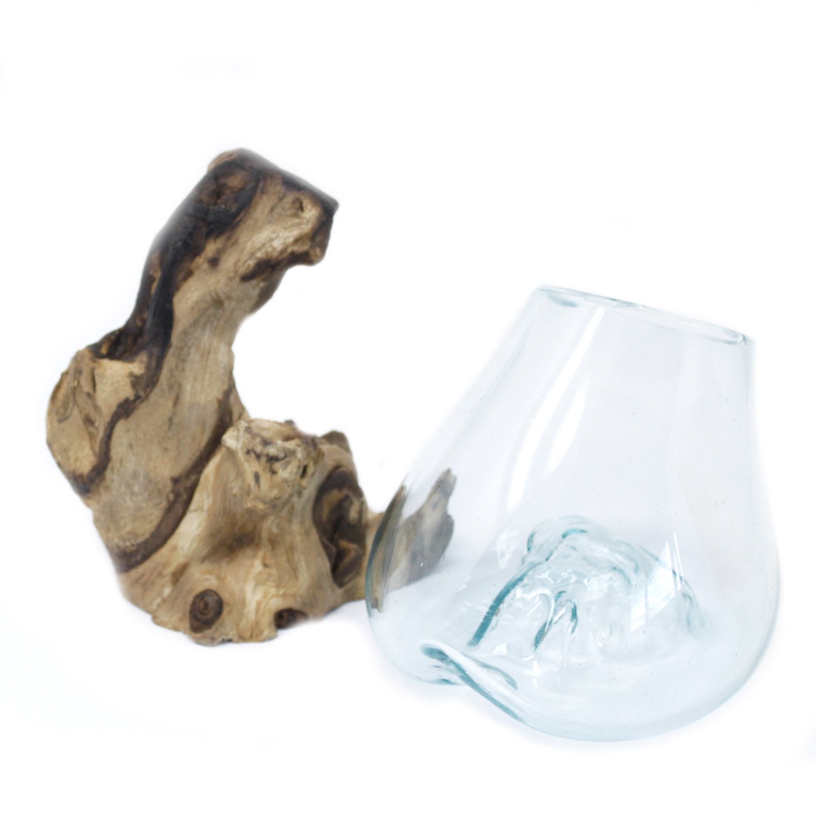 Molten Glass on Wood – Medium Bowl 4 Molten Glass on Wood – Medium Bowl