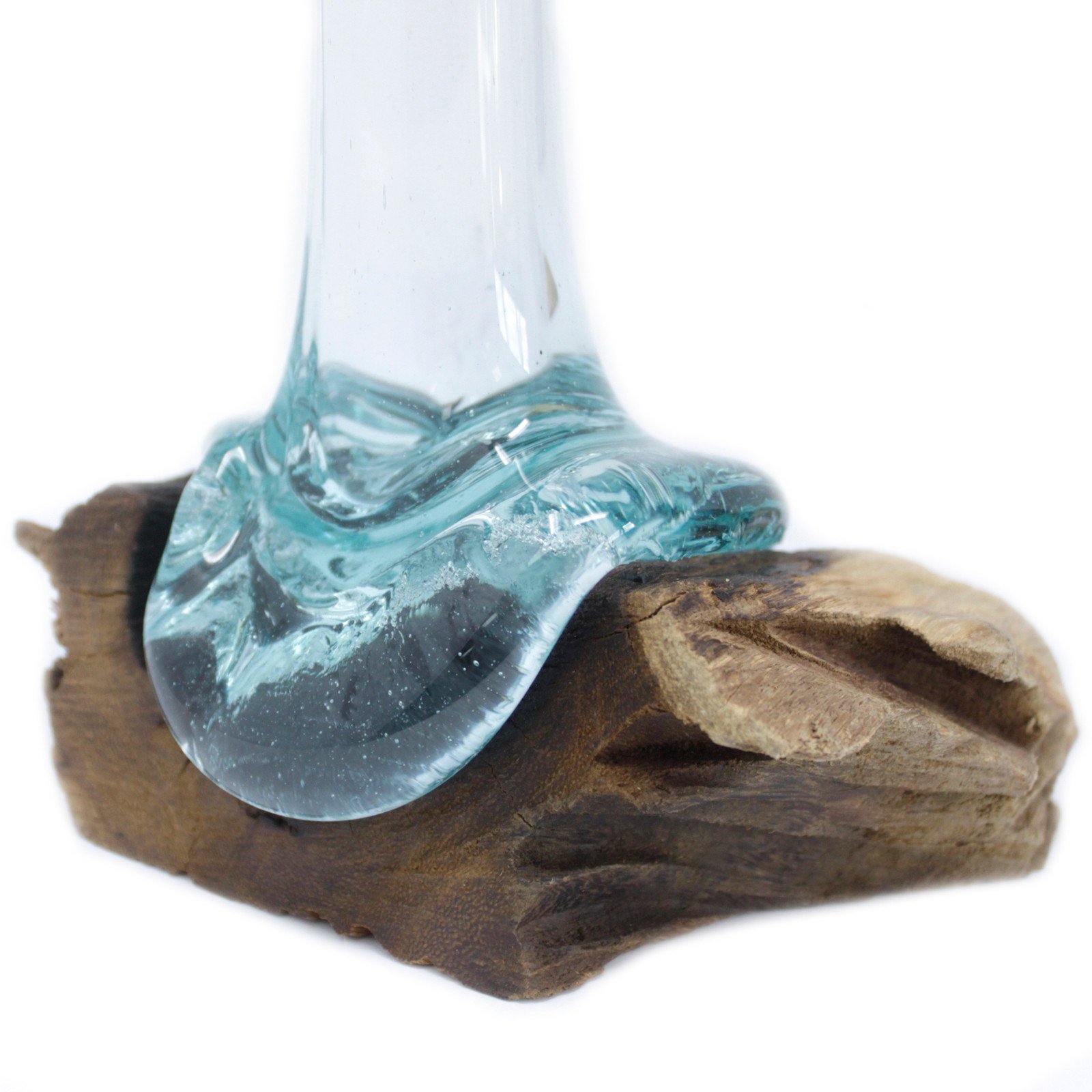 Molten Glass on Wood – Vase 4 Molten Glass on Wood – Vase