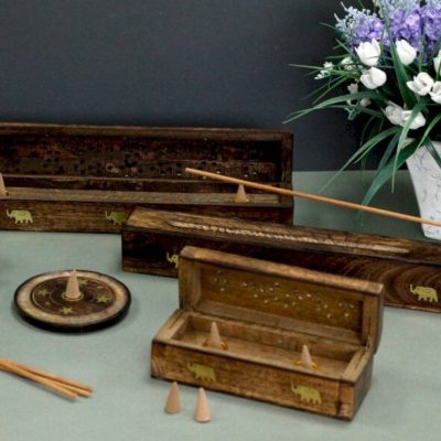 Wooden Incense Holders