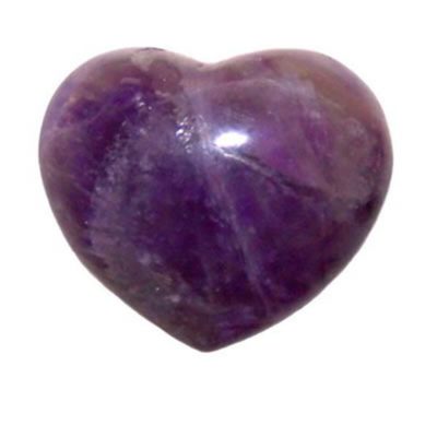 Amethyst Heart Small