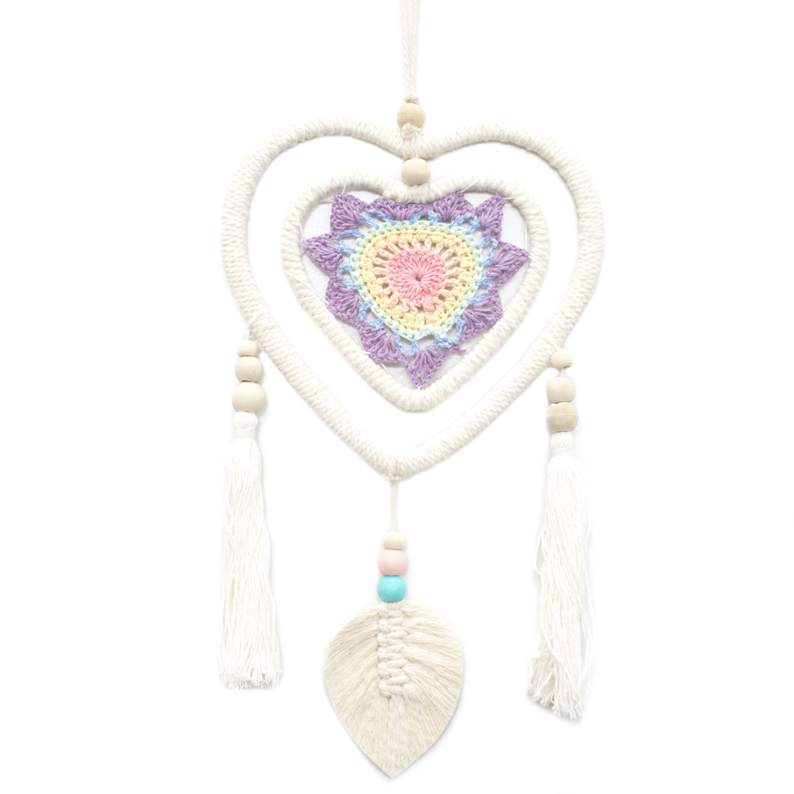 Medium Multi Heart in Heart Dream Catcher Medium Multi Heart in Heart Dream Catcher