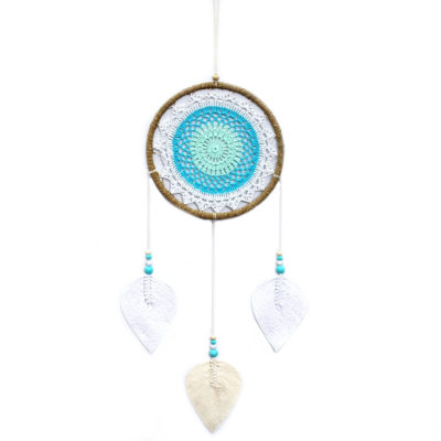 Large Turquoise Elemental Spirits Dream Catcher