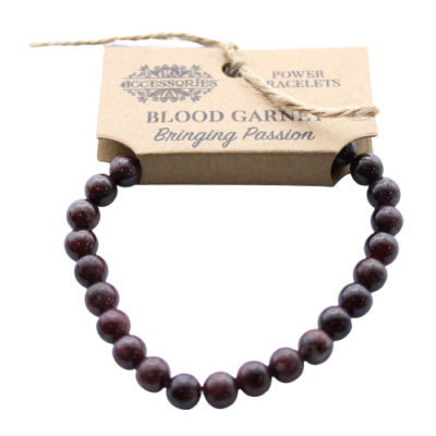 Blood Garnet Power Bracelet