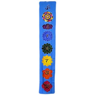 Chakra Drop Banner – Sky Blue
