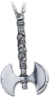 Double Axe Pendant