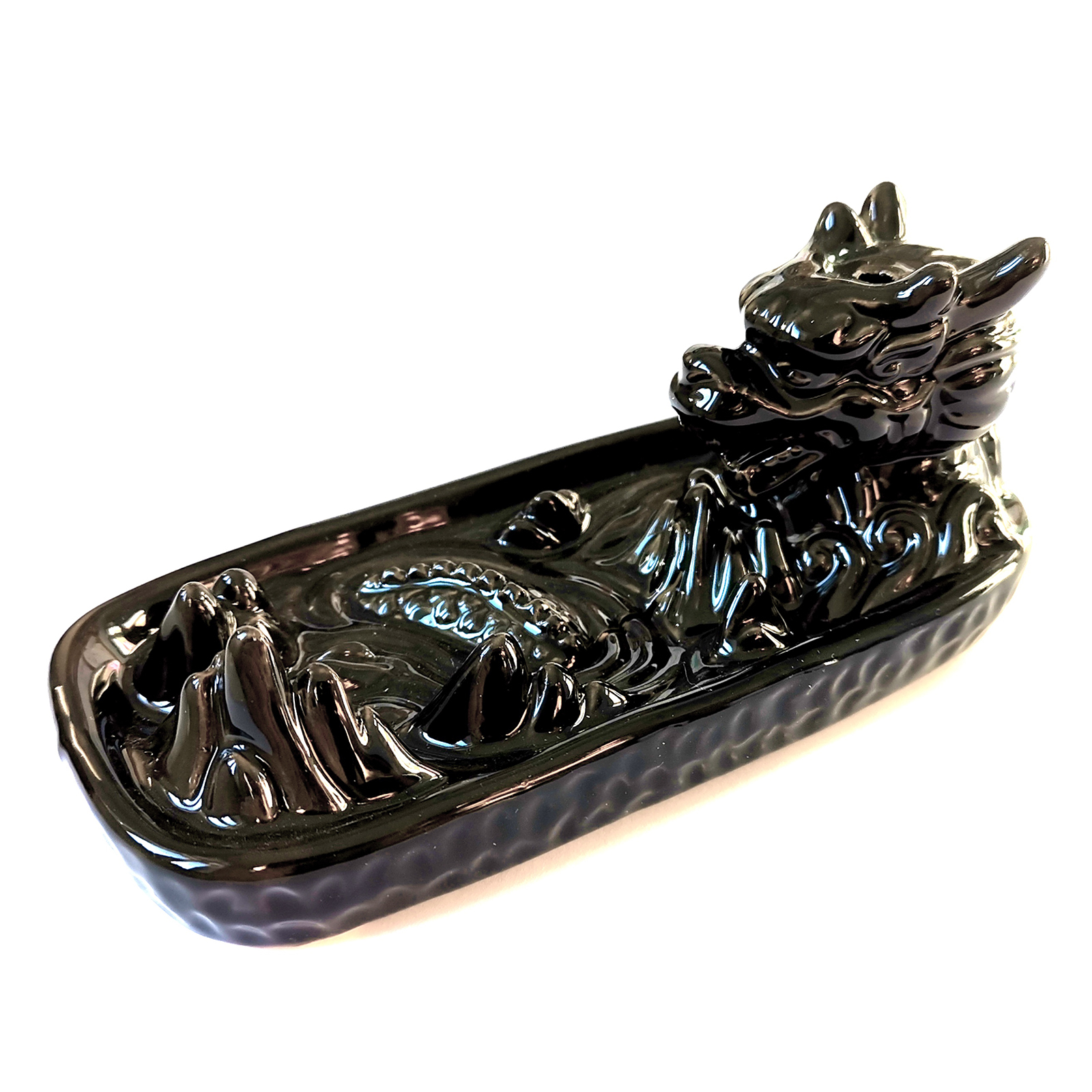Backflow Incense Burner – Dragon in Mountain Backflow Incense Burner – Dragon in Mountain