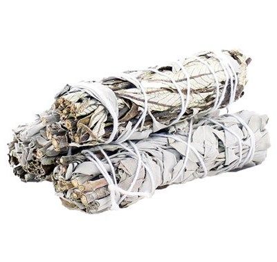 Smudge Stick – White Sage & Yerba Santa 10cm