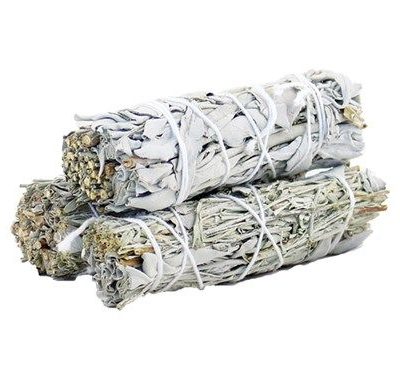 Smudge Stick – White Sage & Blue Sage 10cm