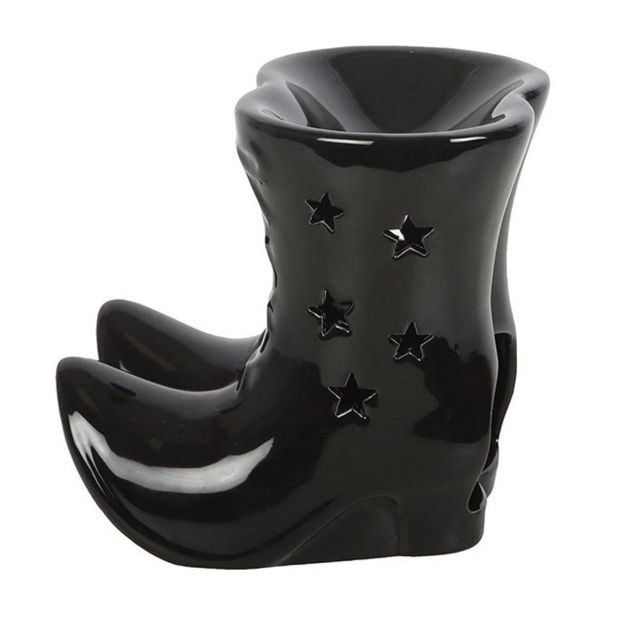 Black Witch Boots Oil Burner 3 Black Witch Boots Oil Burner