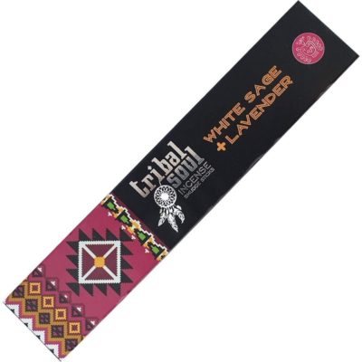 Tribal Soul Incense Sticks – White Sage & Lavender