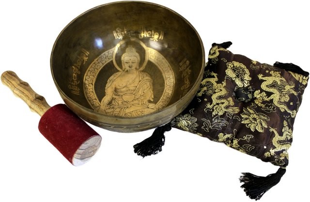 Brass Golden Buddha – Singing Bowl Set Brass Golden Buddha – Singing Bowl Set