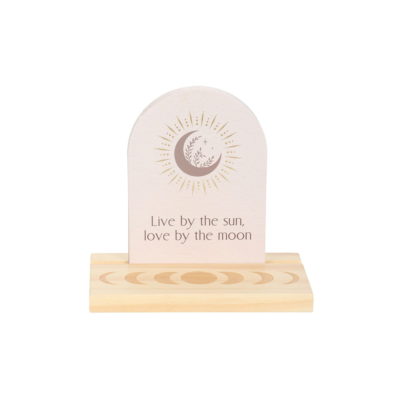 Luna Moth Affirmation Cards & Stand