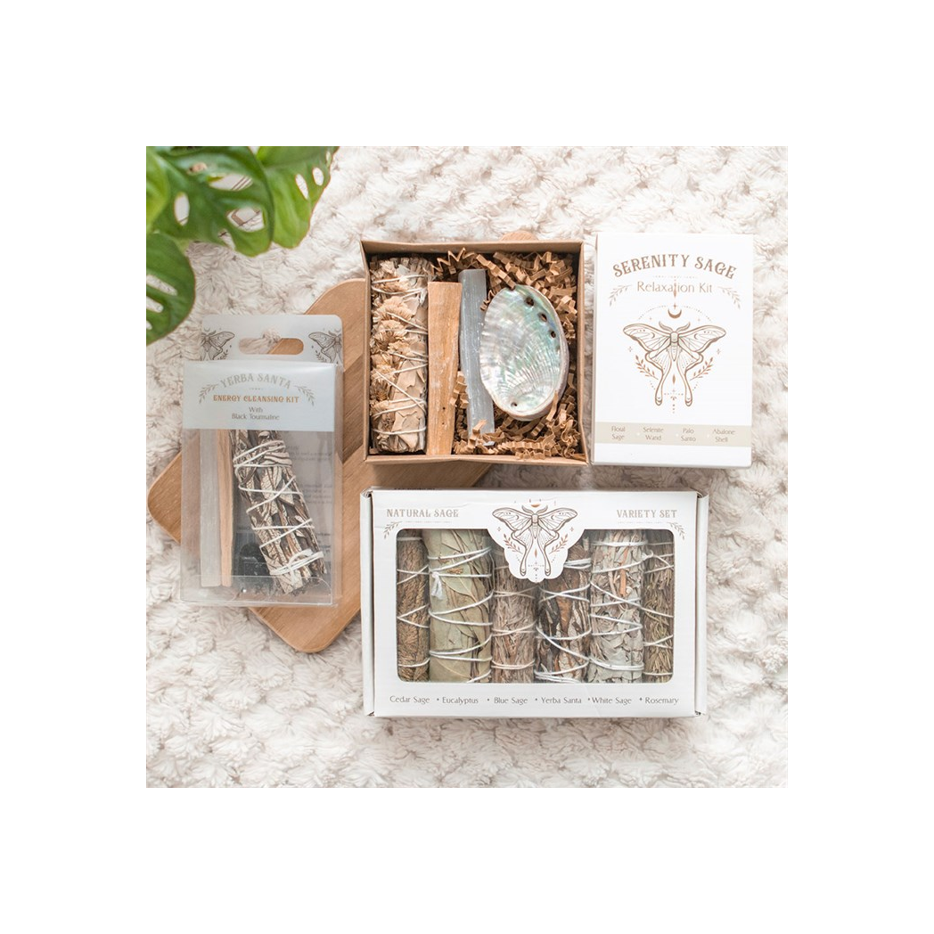 Serenity Sage Relaxation Smudge Kit 5 Serenity Sage Relaxation Smudge Kit