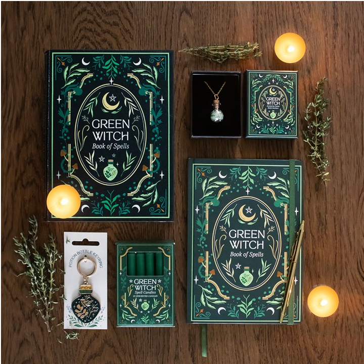 Green Witch A5 Notebook 6 Green Witch A5 Notebook