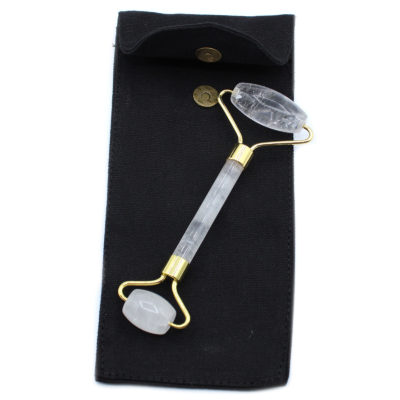 Rock Quartz Gemstone Face Roller