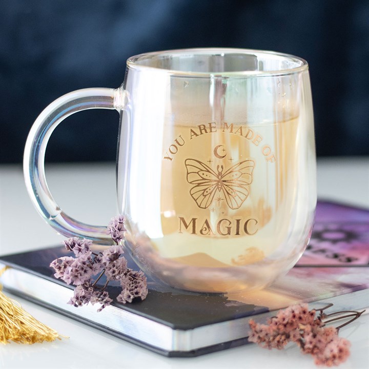 Made of Magic Iridescent Glass Mug Made of Magic Iridescent Glass Mug