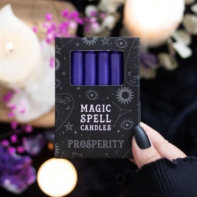 Purple Spell Candles – Prosperity