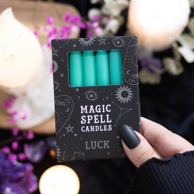 Green Spell Candles – Luck