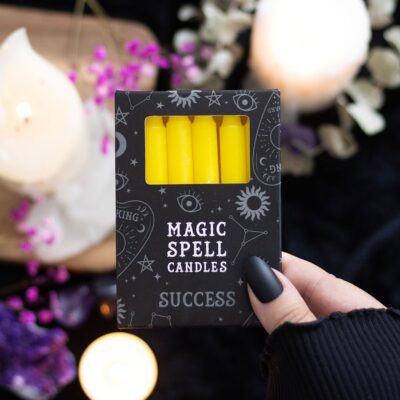 Yellow Spell Candles – Success
