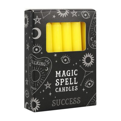 Yellow Spell Candles – Success