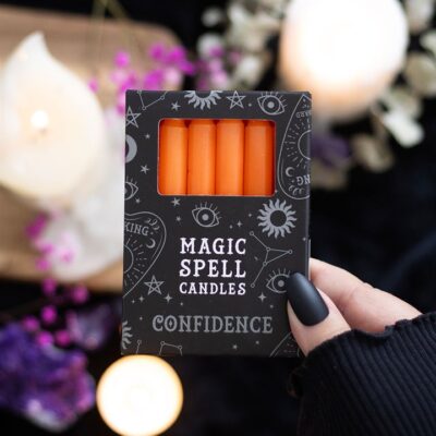 Orange Spell Candles – Confidence