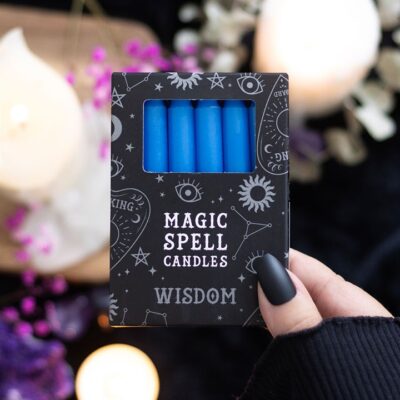 Blue Spell Candles – Wisdom